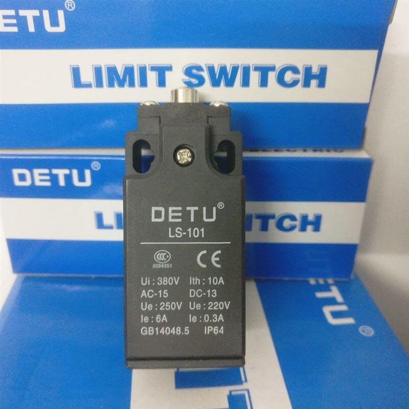 德图电气DETU 塑胶外壳限位行程开关 LS-101 立柱按压