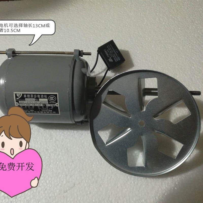 厂家直销JX06A-2型铜线干燥箱鼓风电机烘箱电机鼓风机40w带电容