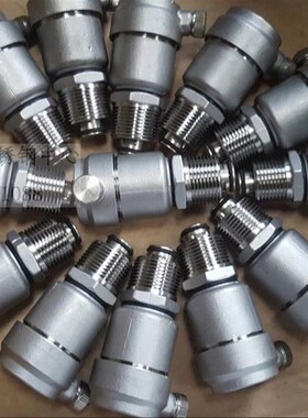 不锈钢304自动排气阀丝口排气阀4分6分1寸DN15DN20DN25外螺纹内丝