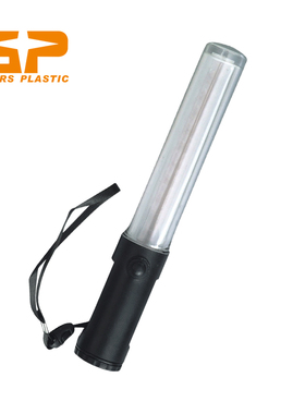 STARS PLASTIC 26厘米 LED白色交通指挥棒/闪光荧光棒/警示棒