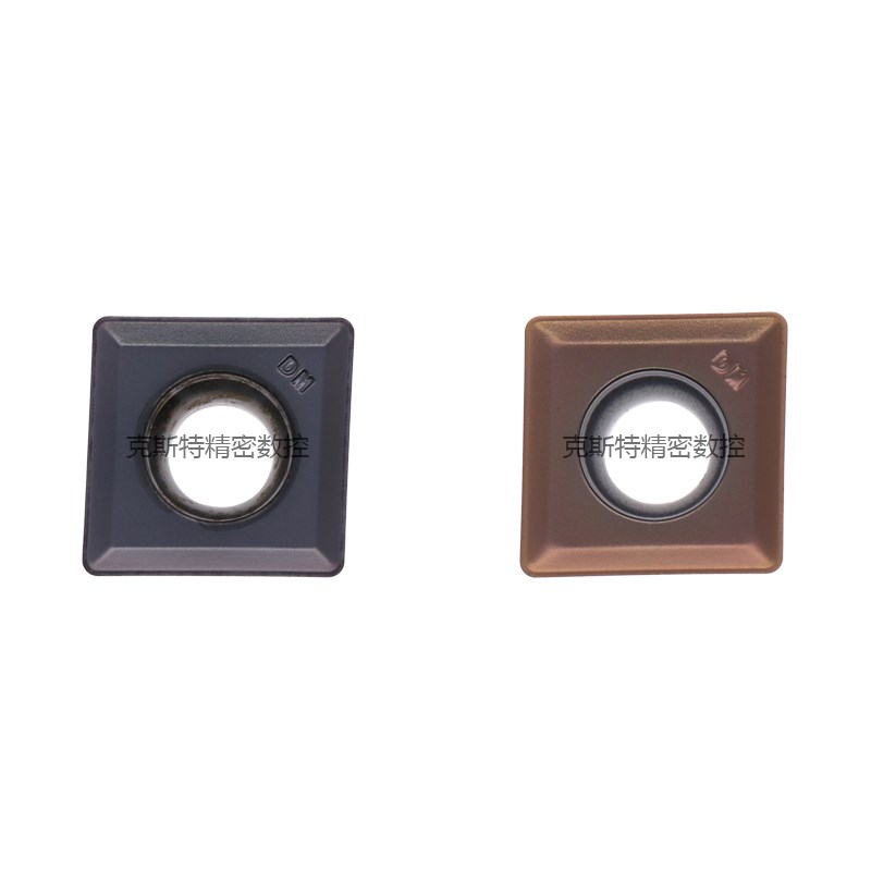 三面刃铣刀片铣床刀粒MPHT060304 080305 120408-DM 钢件不锈钢