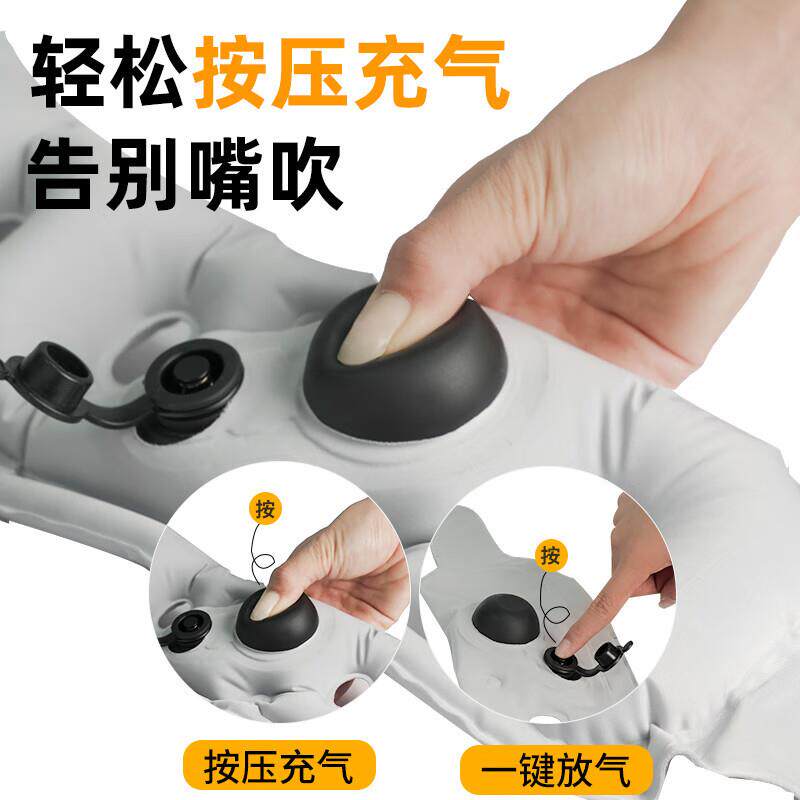 和气正充颈托枕A旅MRN便携出差按压飞机枕头充气行颈托枕HZ-3