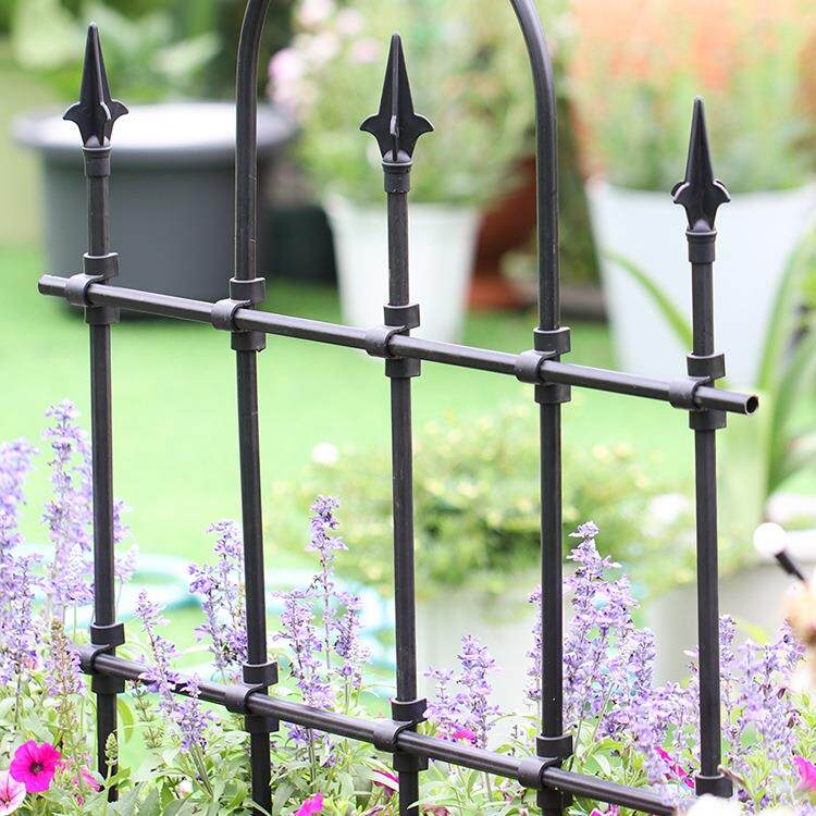 铁无品牌/种艺篱笆季爬外藤架铁线月莲蔷薇支撑杆庭院花园艺藤本