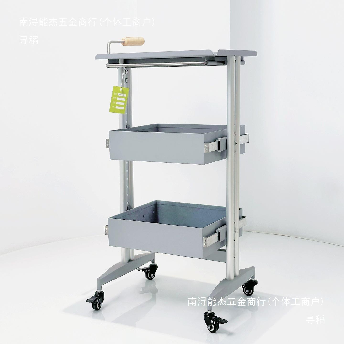 发HLI廊沙龙烫染多车铝合金车学功具院美发型师理发收纳车其他推