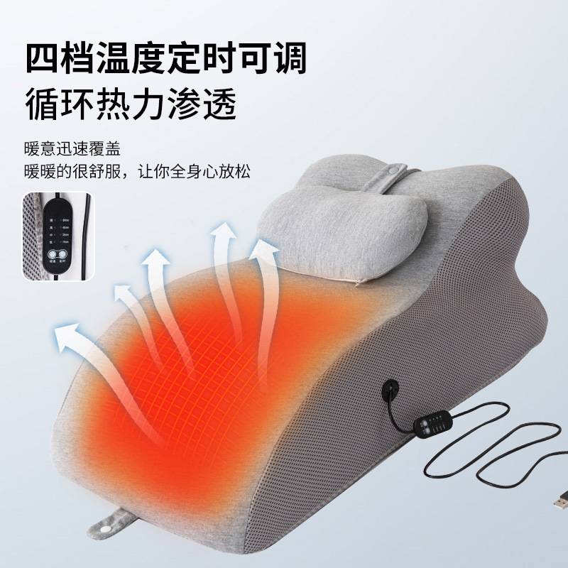 夜猫枕头趴睡枕护颈枕靠背枕床头靠垫成人枕芯多功能趴记忆枕