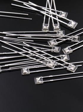 背脚光源1x3x4方形长透明ED灯发珠1L34白光蓝红翠绿黄色直无品牌/