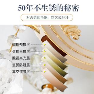 欧式 客晶全厅吊灯大气奢华餐厅卧室灯水广东中山灯PWE具屋套餐组