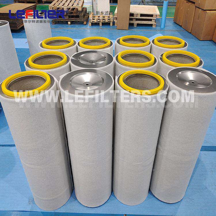 工业除尘滤筒尺寸320×6mm自洁式空6气过滤器设0备配套KWE滤芯