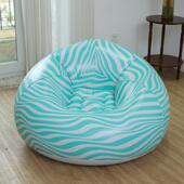 家用简约环保可341P室VC叠卧休闲午睡加厚懒人条纹充折气沙发