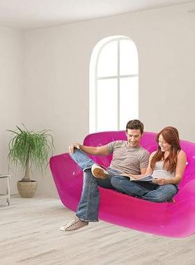 现货充沙发气户外人折叠便携式懒沙发休闲充床气家用网红双人DWJ