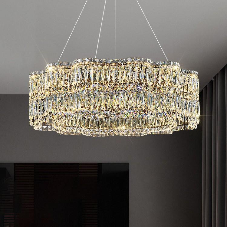 0轻水厅奢风客厅吊灯具晶大气创275意个性艺术埃及225年新款餐主