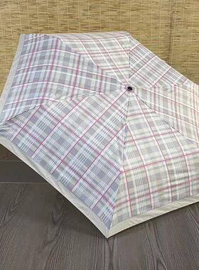 轻JK格超伞日式子JK学院碳防纤维防晒雨通勤便携拍IWM照超轻晴雨