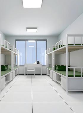 制式厂组床CY-ZSCG合单床柜上下学校宿舍层床内务柜学习桌椅双层