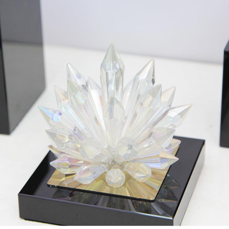 现代简轻奢水晶花件客厅摆酒柜书柜约电视柜装饰KF-M557品桌面装