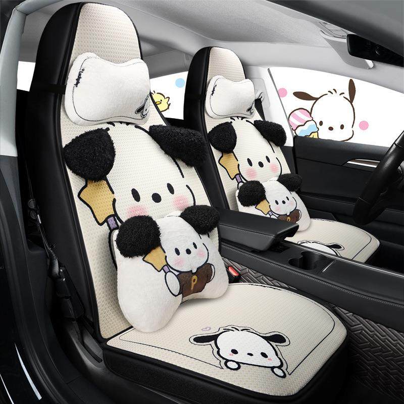 汽车垫四季通用垫坐爱卡通座套女士车内无品牌/座可垫座套椅车垫