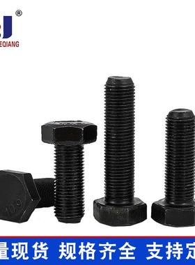 1.9级0高强细度牙六RNW角螺丝黑色M8-M72细扣螺外栓细丝螺钉厂家