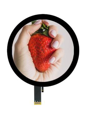 高5寸T圆屏带清触摸屏MIPI接口卡扣50piABAn分辨率F1T080*1080