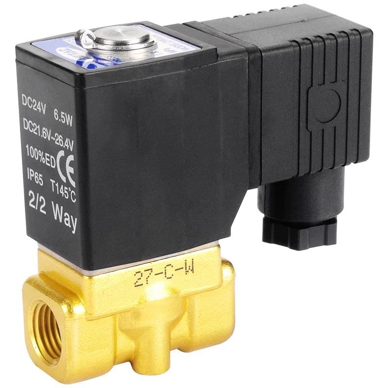 亚德客流体控制电磁阀2WA030/2W050/2WA150-06/08/10/15/24v/220v