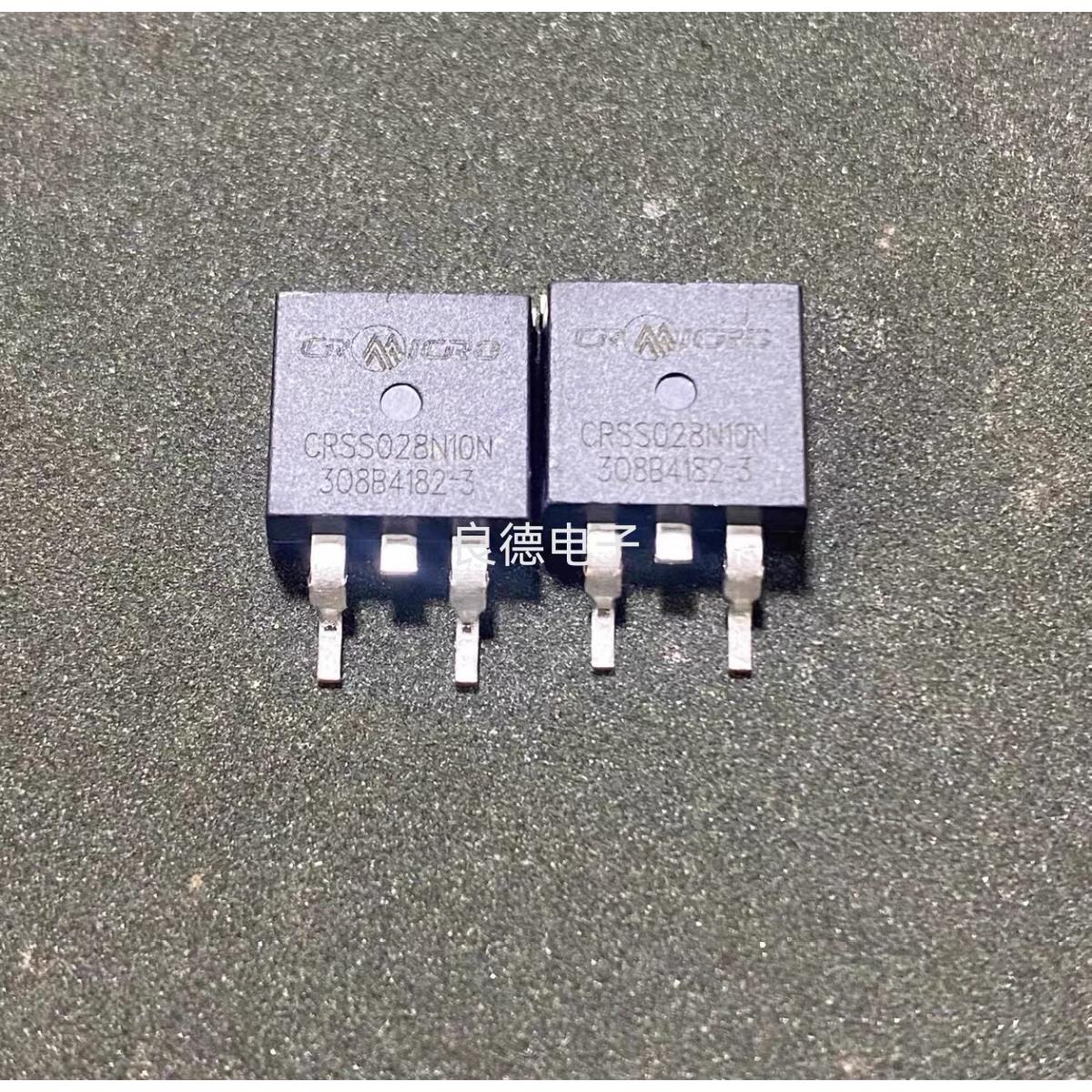 原字测好 CRSS028N10N 028N10N TO-263贴片锂电池保护场效应MOS管