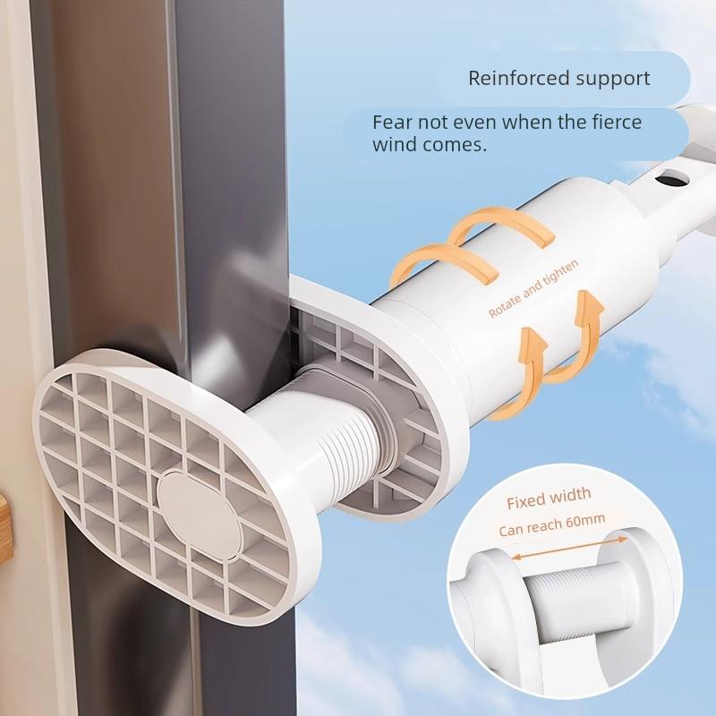 商务旅行可收放式晾衣杆便携式晾衣架旅游酒店挂阳台行李箱晾衣神