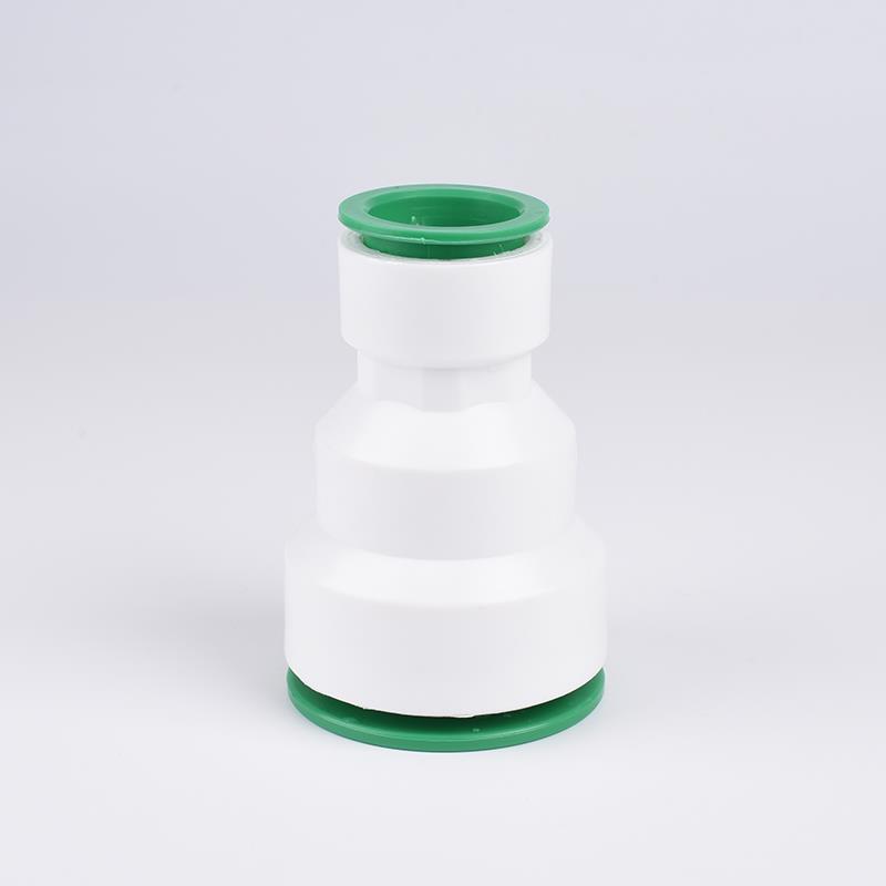 ppr免热熔水管20pvc快速接头快插直接25快接球阀32pe异径三通弯头