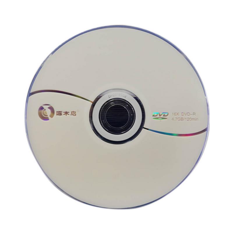 啄木鸟Dvd-R空白刻录光盘Dvd+R光盘4.7克光盘16X刻录光盘单件配有Pp袋