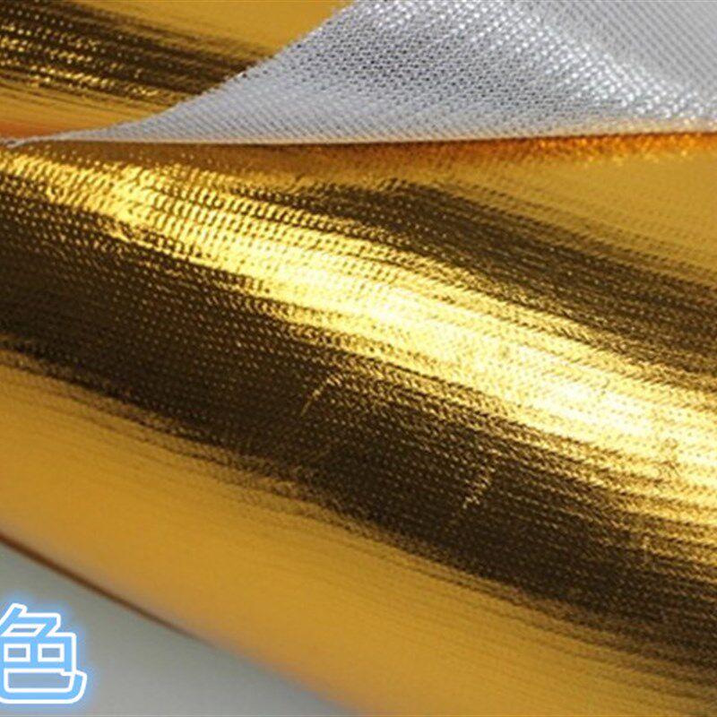 金布 包柱子 烫金布料 红婚庆皱金布 包树K节日 舞台 装饰布金色