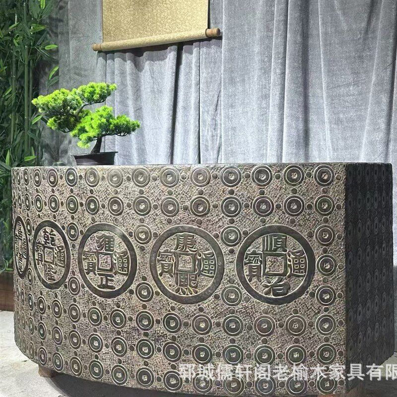 青石元宝缸雕刻大理石水缸青石z半圆石缸户外仿古老石器青石石缸