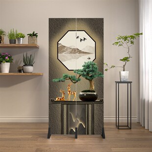 屏风隔断客厅入户玄关家用小户型现代F简约卫生间遮挡可移动背景