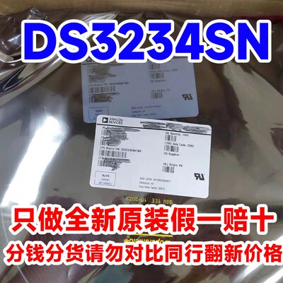 实时时钟芯片 DS3234SN 3231SN SOP20 进口原装 现货质量保证