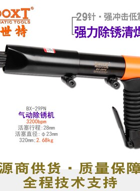 台湾BOOXT直供 BX-29PN枪型29细针式除锈机器冲击去污渣清洁 进口