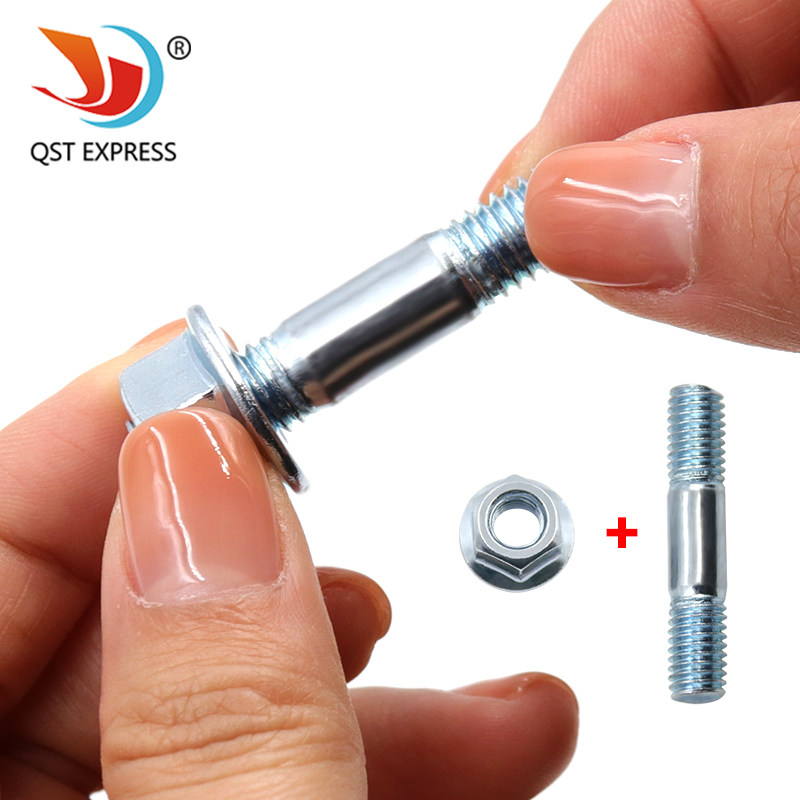 52/58导板螺钉螺母高硬度 碳钢材质油锯双头螺丝螺母深螺纹耐高温,橡塑材料及制品,塑料盒/塑料箱/塑料柜,淘宝优惠券,粉丝福利购,淘宝优惠卷