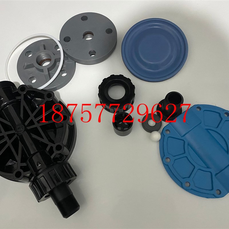 IWAKI易威奇计量泵泵头配件LK-F47VS-04  LK-F57VC-04膜片PVC外壳