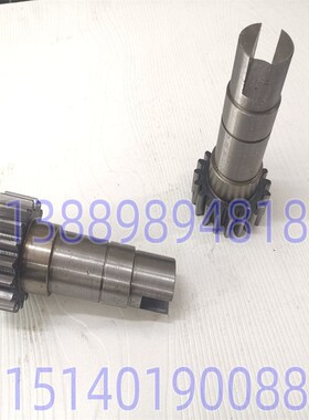 沈阳中捷镗床配件TPX6113齿轮轴10355 Z19 L122 M3 T6113齿轴齿轮