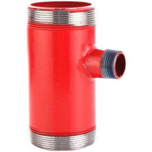 室内消火栓转换三通外丝三通1寸DN65*25卷盘球阀管道分水异径转换