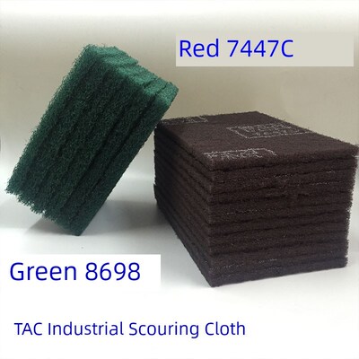 Tac工业级洗涤垫7447C有刷布8968不锈钢有刷布铁板烧去污洗涤垫