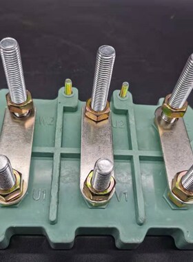 接线板 接线 电动机Y315-350接线板 单孔加宽方圆 高低 185MM