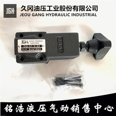台湾久冈JGH远程控制溢流阀DG-01-1-30 DG-01-2-30 DG-01-3-30