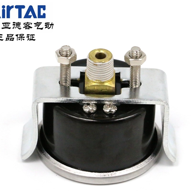 AirTAC原装亚德客面板嵌入背出压力表F-GS4010M/GU4010M/GF4010M