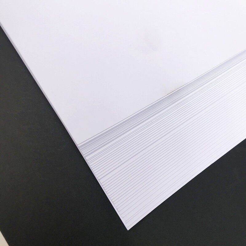 彩喷白色卡纸 白卡纸 加厚卡纸 双面卡纸 手工卡纸 硬卡纸 名片纸