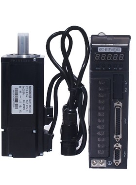 一川60伺服电机套装60ST-M01330  扭矩1.27N.M 功率400W 3000转