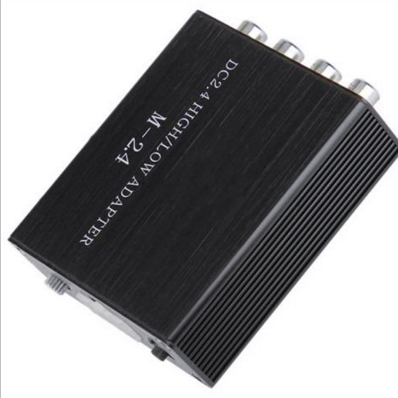 厂家直销汽车低音炮功放有源高频转低频高转低音频转换器DC M-4