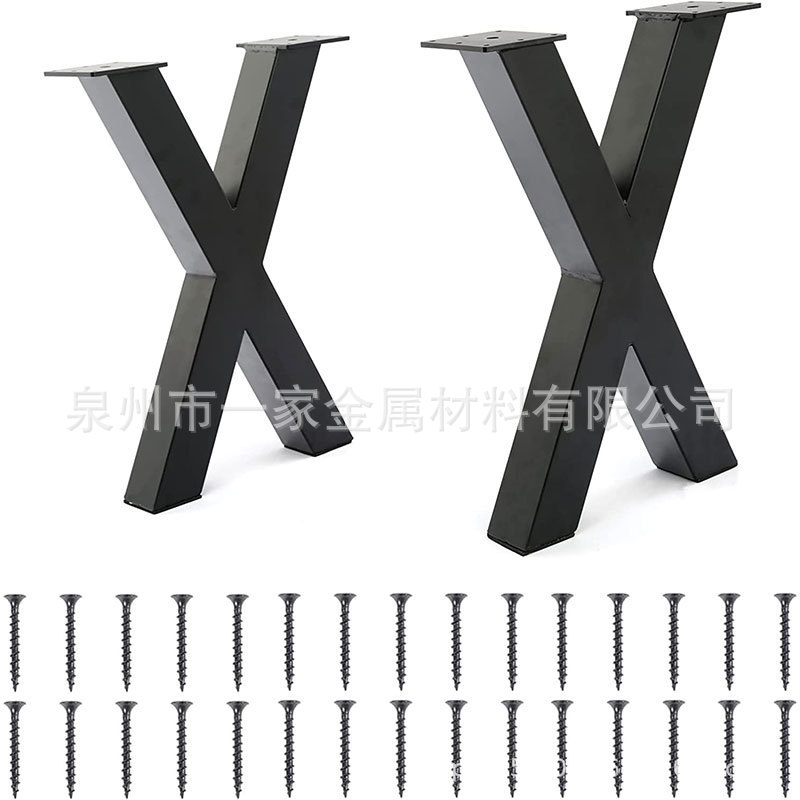 现代简约铁艺承重烤漆桌腿
