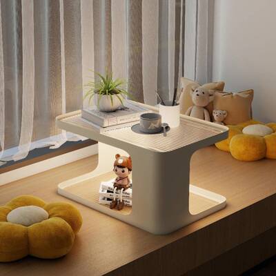 奶油风窗茶几小桌子卧榻榻桌米茶CZB桌矮简约炕桌炕几室阳台飘飘