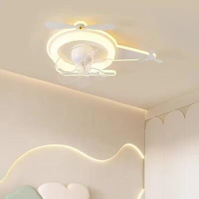幼儿园风扇灯0252年新款摇儿头吸顶灯卧室童无品牌/房餐厅家用一