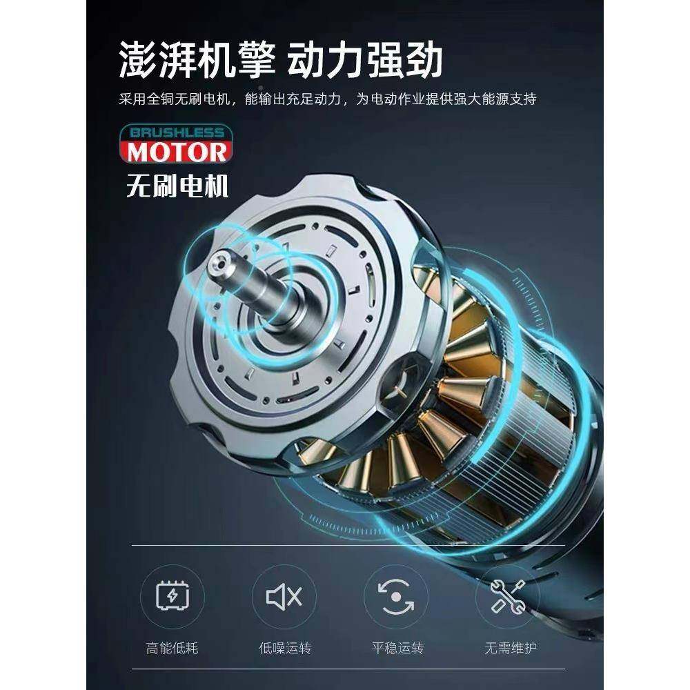 博大无刷ZVV开槽机190S大功率C无W2-45双片切1力70单片尘加把手割