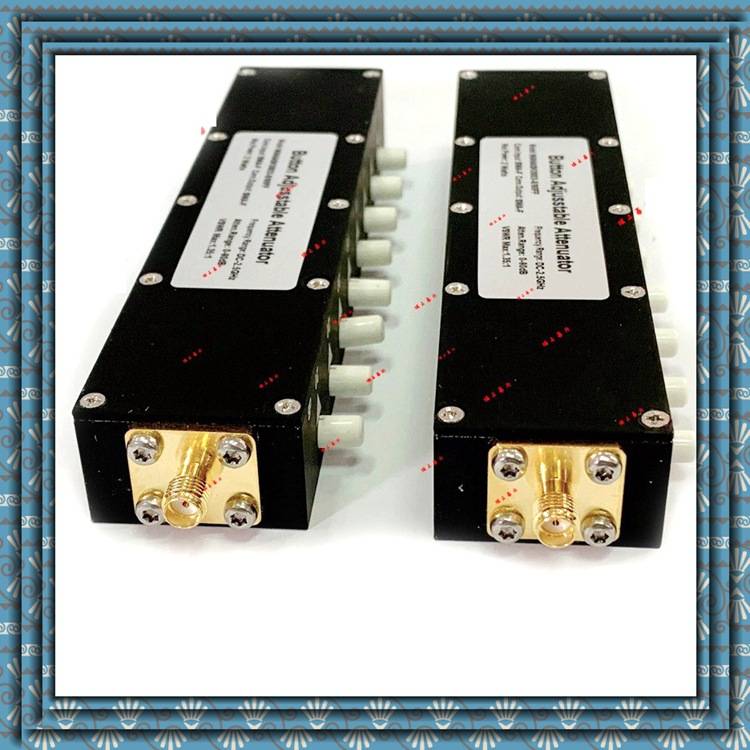 SMA 母头KT2.5-90/1S-2S 1 2 4 8 16 20 90 DB步进按键可调衰减器