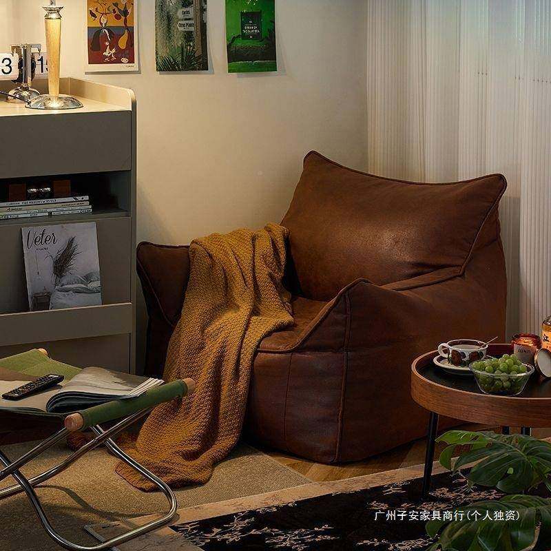 沙复古单dqewf321人发可坐客厅小可户布型艺转角懒人沙发可躺睡休,美容美体仪器,其它面部美容工具配件,淘宝优惠券,粉丝福利购,淘宝优惠卷