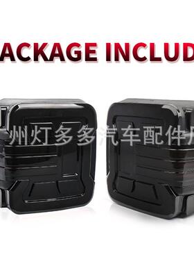 新款JL牧D-20JLT0马LED熏黑色功4车功能尾灯汽改装带迎宾人能