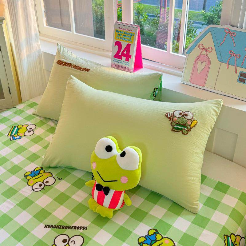 卡通M9全棉水毛洗床上四棉件套纯棉三件床套儿童巾绣品床笠被套床,床上用品,床品套件/四件套/多件套,淘宝优惠券,粉丝福利购,淘宝优惠卷